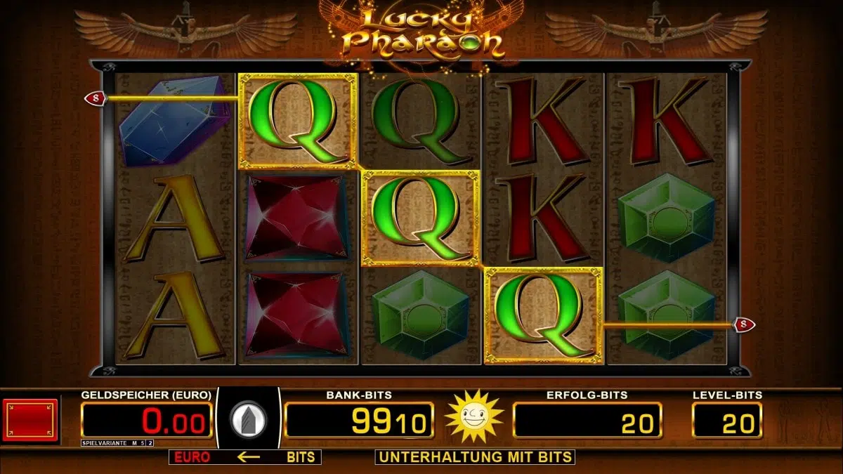 Lucky Pharaoh Online Spielautomaten